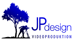 JPdesign Logo Video Blue